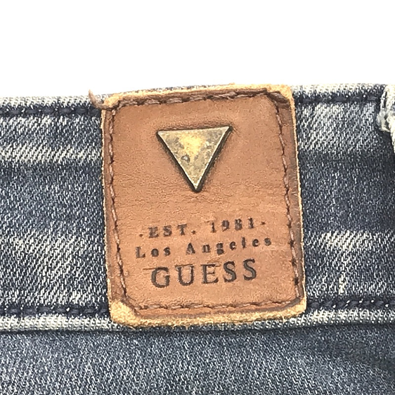 Guess Power Stretch Skinny Blue Wash Denim Jeans Ladies Size 27 EX-DISPLAY