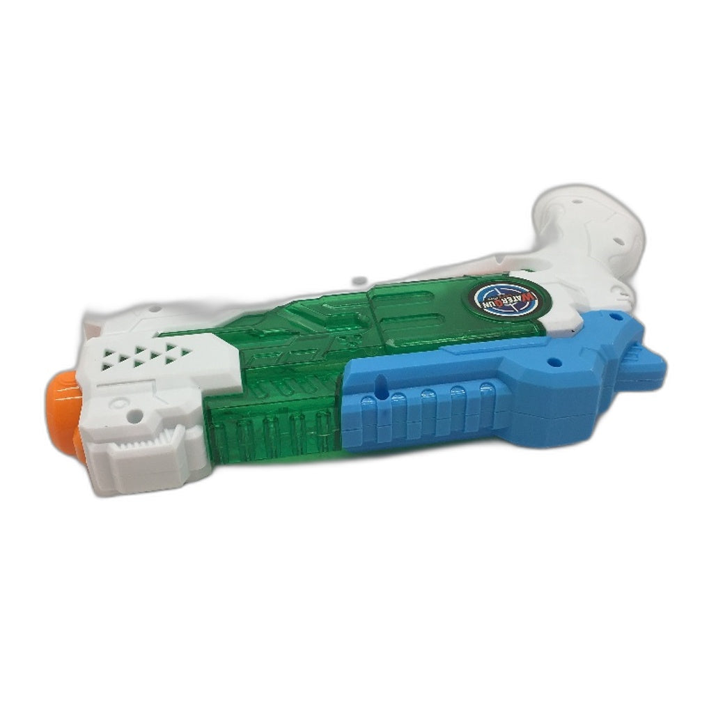 Findon Blue & White Water Gun 2 Pack For Ages 3 Plus Years Beach & Pool Fun - Durable & Lightweight NEW