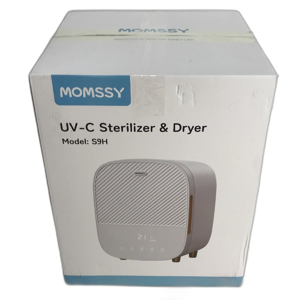 Momssy UV C Steriliser And Dryer For Baby Bottles 18L Fast And Effective NEW