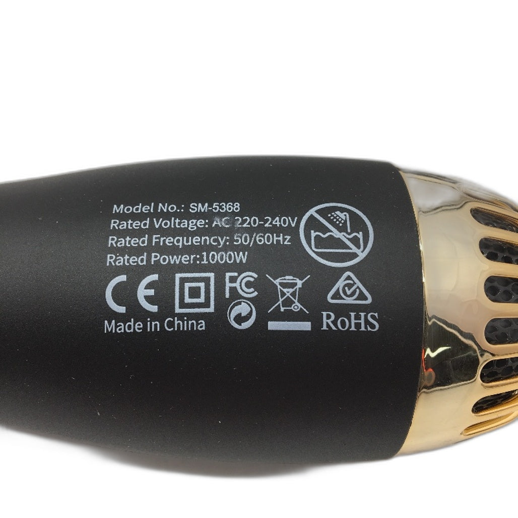 SM-5368 Hot Air Blowout Hair Brush Dryer for Styling, Volumising etc DEMO