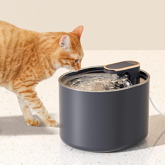 Aurie Cat Dog Navy Blue Pet Water Dispenser USB Electric Corded NEW