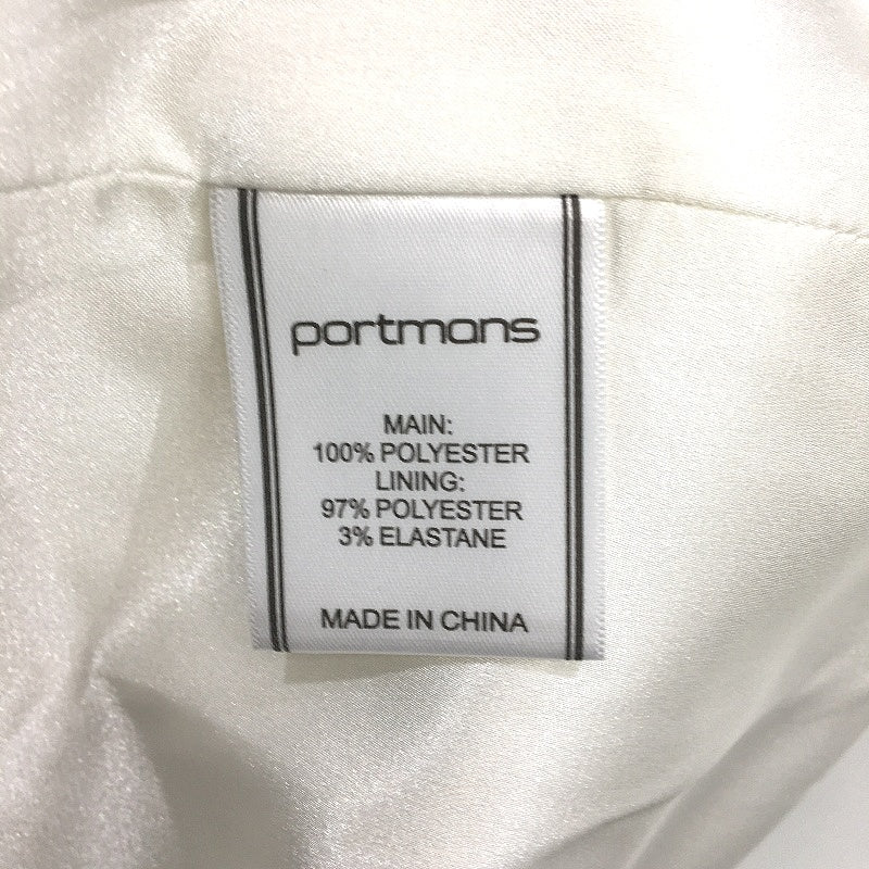 Portmans Fully Lined Double Breasted Lapelled Jacket Dress Ladies Size 10 NEW