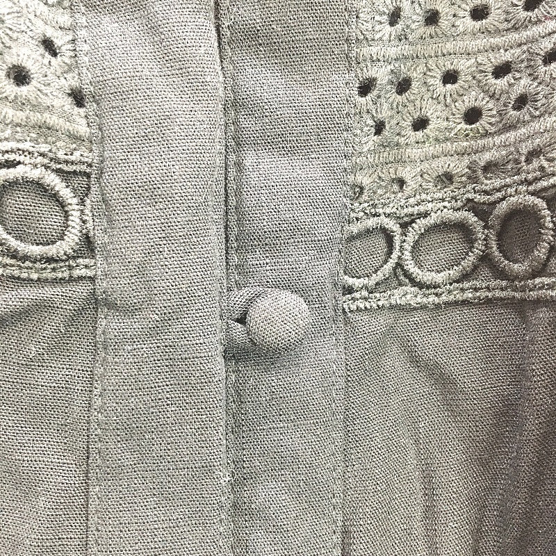 Katies Mix Lace Detailed Trim Button Up Black Blouse Ladies Size 16 White Viscose - Lightweight Fast Shipping NEW