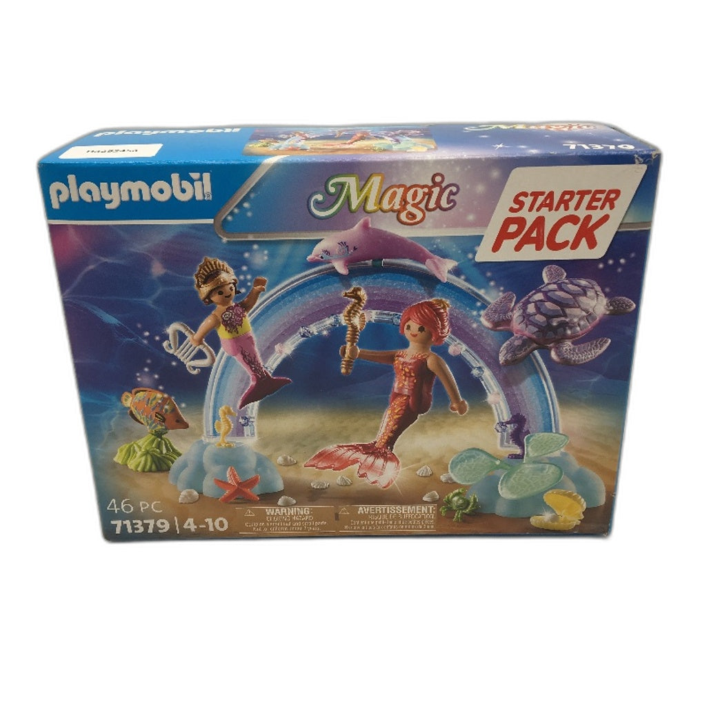 playmobil Playmobil 46 Pcs Magic Mermaids Starter Pack Sea Creature Figurine Play Set Multicoloured - Durable Design NEW