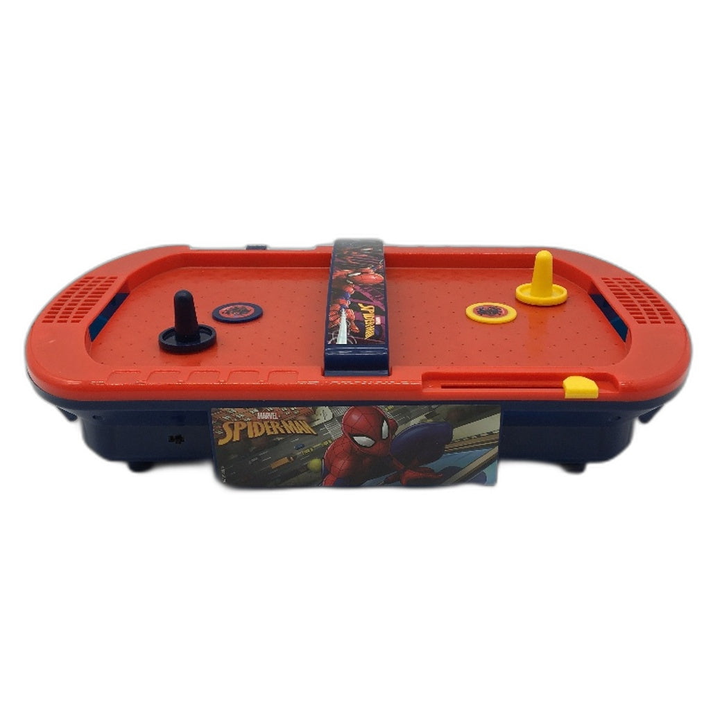 Marvel Marvel Spiderman Mini Super Air Hockey With Real Air-Powered Action Red - Durable & Portable NEW