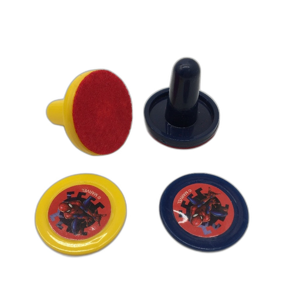 Marvel Marvel Spiderman Mini Super Air Hockey With Real Air-Powered Action Red - Durable & Portable NEW