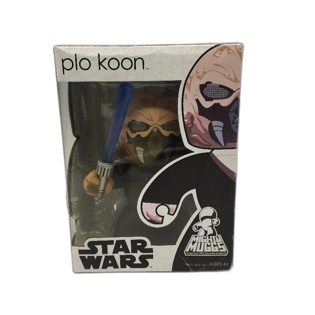 Muggs Star Wars 78805 Plo Koon Figurine Collectable With Light Saber DEMO Multicoloured - Durable & Portable Design Mighty