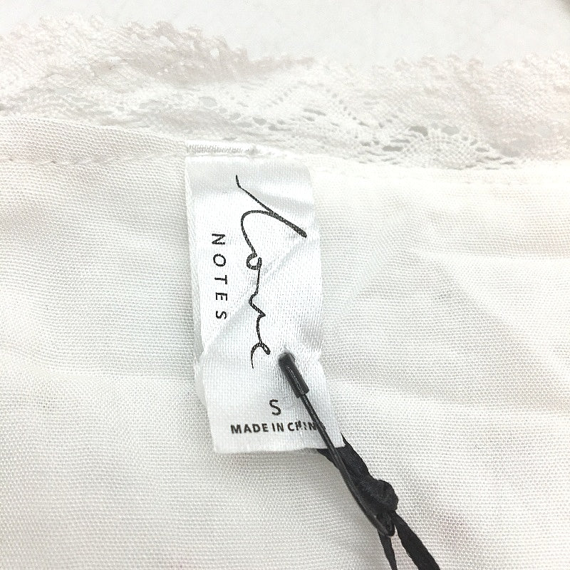 Love Notes Rosie Rose Pattern Tie Knot White Corset Top Ladies Size Small NEW