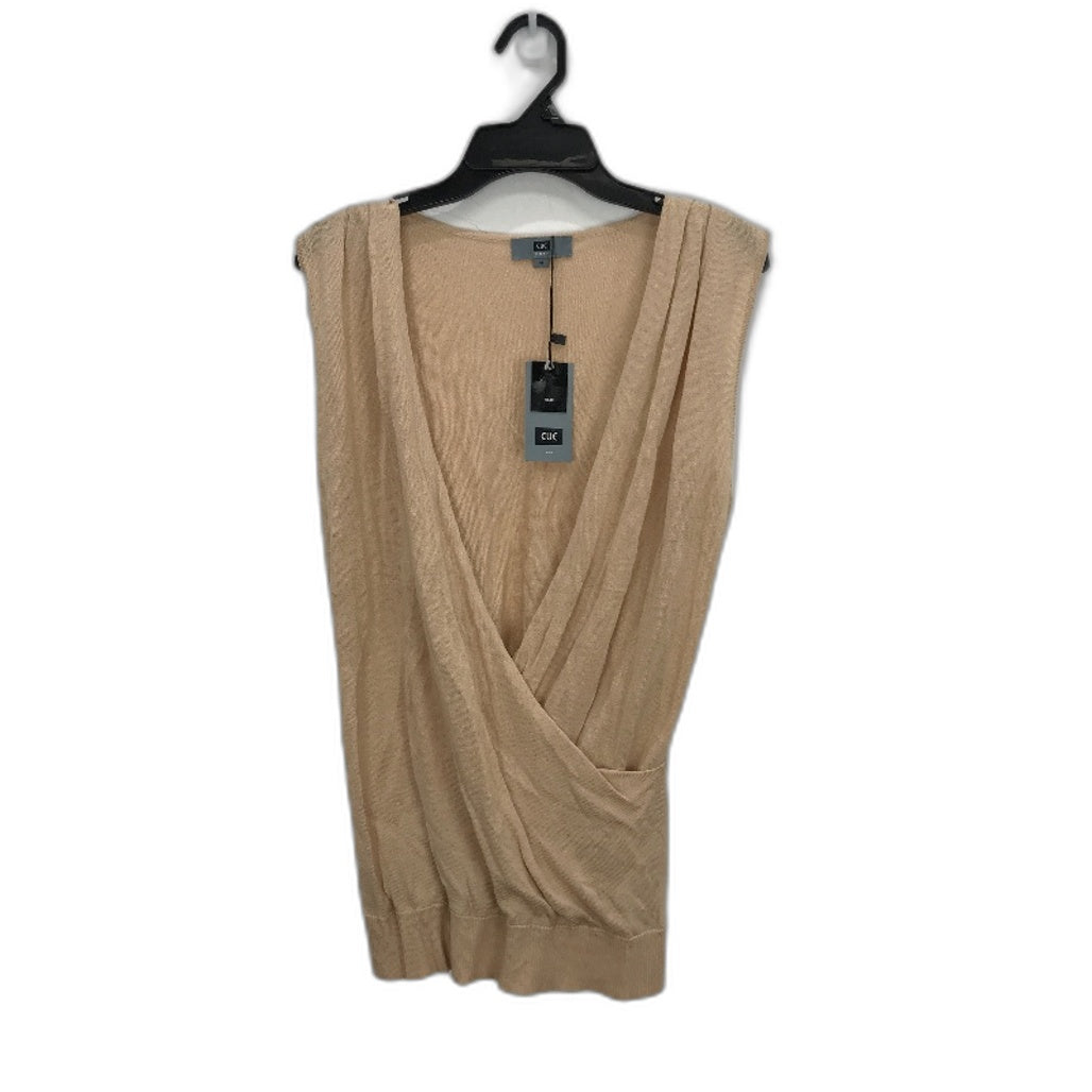 NEW CUE V neck knitted sleeveless top Ladies size M