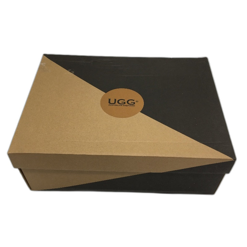 UGG Australian Shepherd Mini Classic Suede Chestnut Ankle Boots Size M5.5 L7