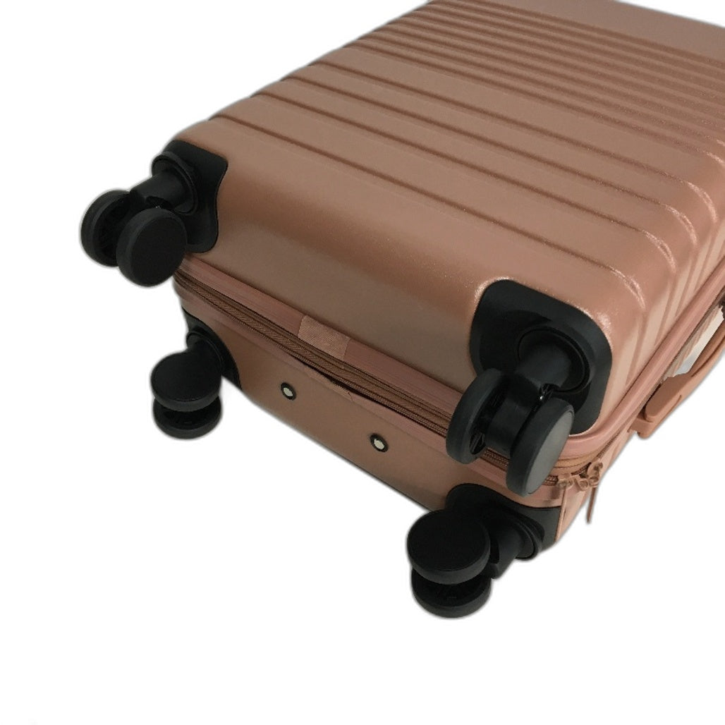 Sunway Terracotta Carry On TSA Lockable 45cm Hard Shell Travel Suitcase NEW