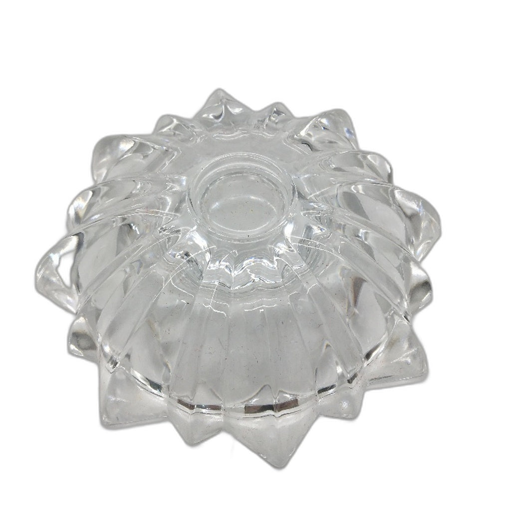 VINTAGE JG Durand & Co Cristal D' Arques France Crystal Candle Stick Holders