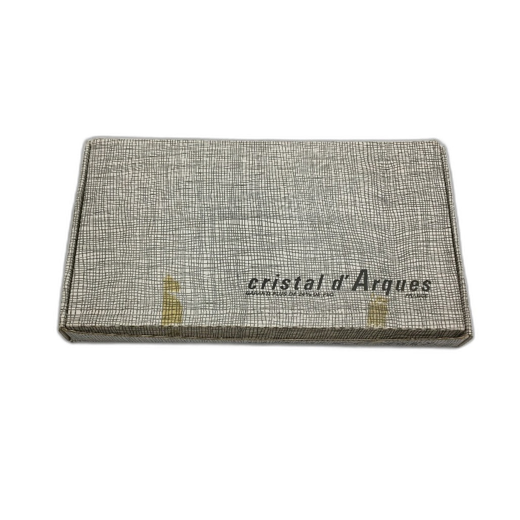 VINTAGE JG Durand & Co Cristal D' Arques France Crystal Candle Stick Holders