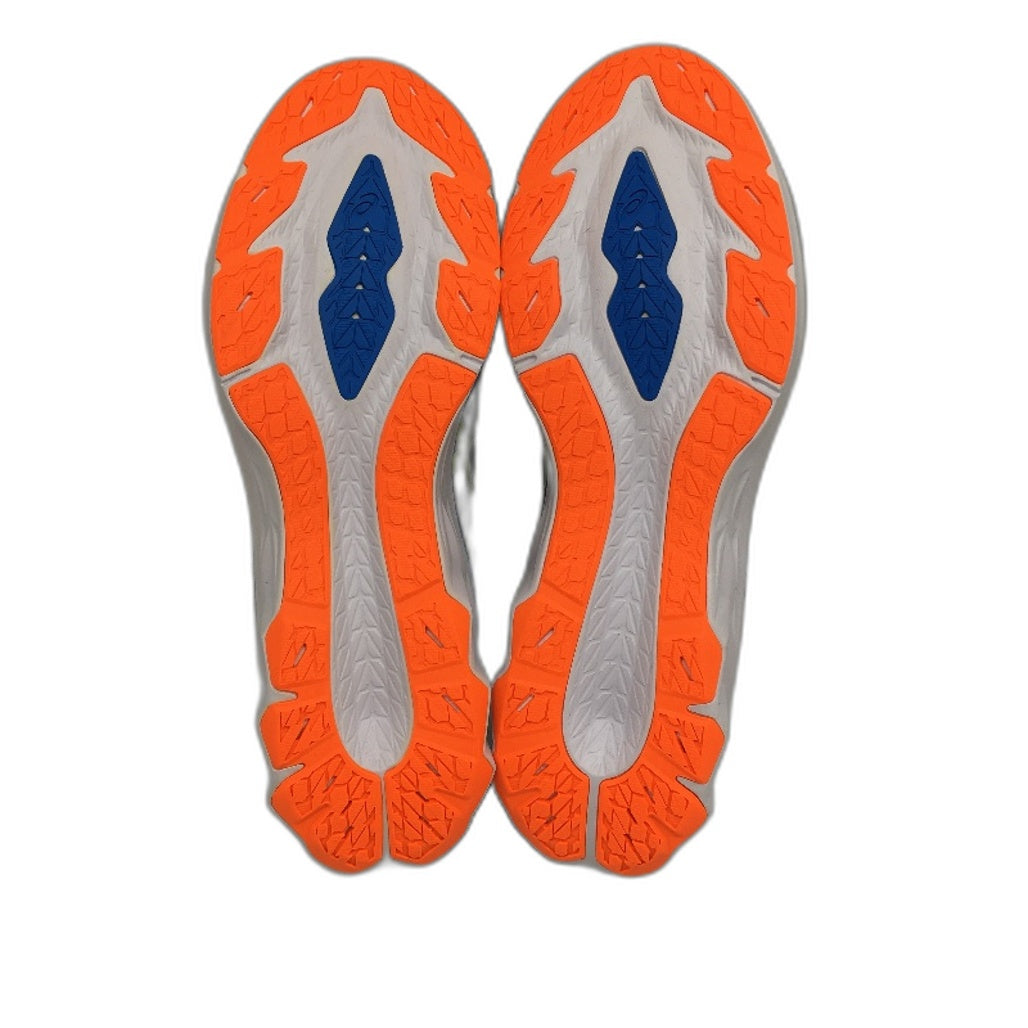 Asics Ortholite Novablast 2 Black Shock Orange Sneakers Mens US12 EU 46.5 NEW