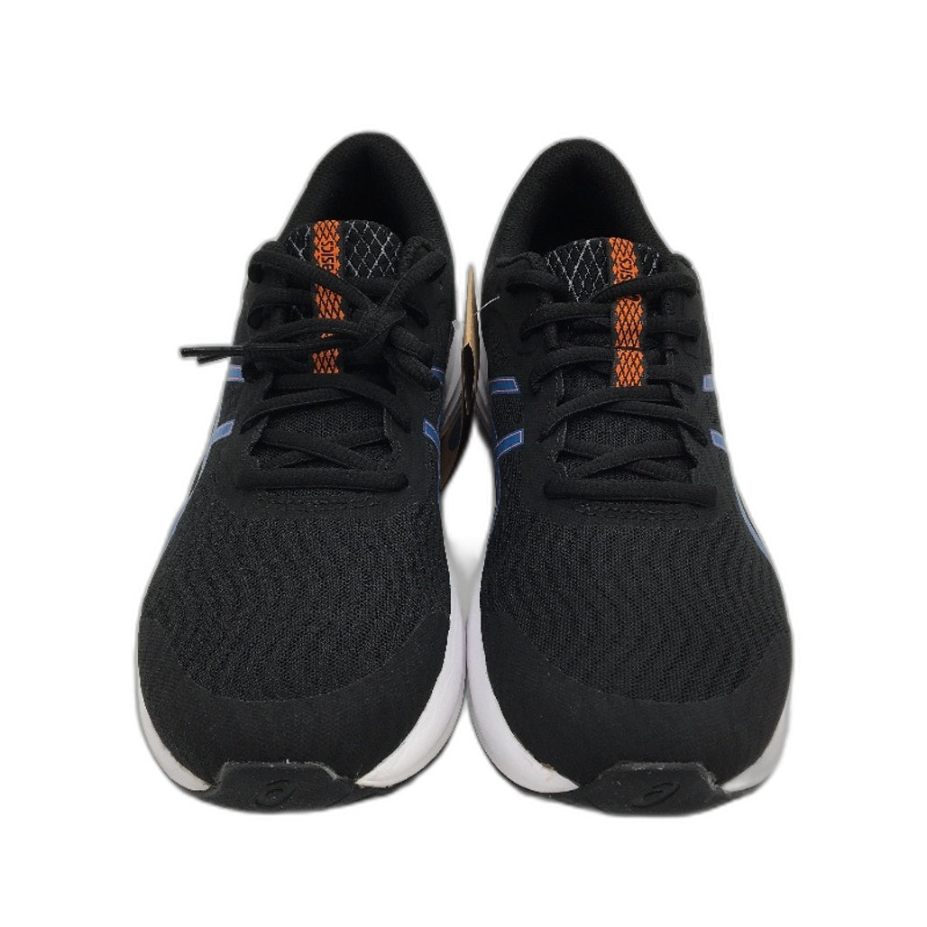 Asics Patriot 12 Black & Blue Lace Up Classic Sneakers Mens US 8.5 EU 42 NEW