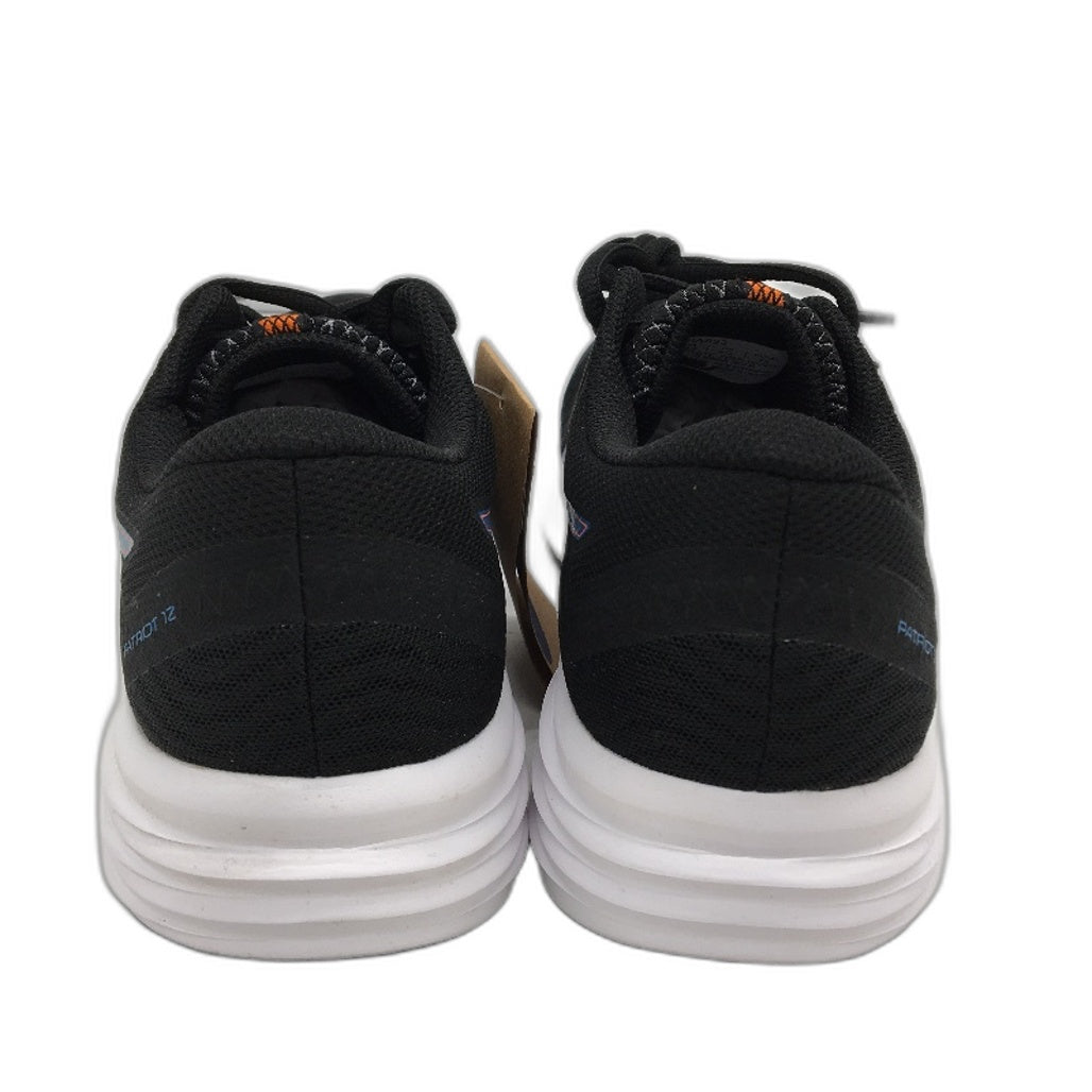 Asics Patriot 12 Black & Blue Lace Up Classic Sneakers Mens US 8.5 EU 42 NEW