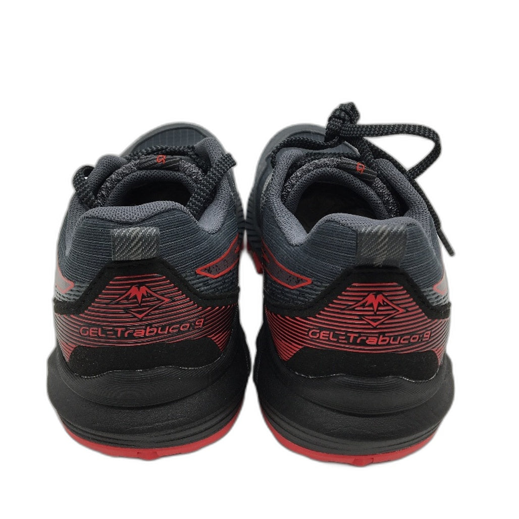 Asics Gel-Trabuco 9 Carrier Grey & Red Flyte Foam Sneakers Mens US 8 EU 41.5 NEW