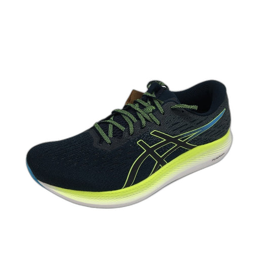 Asics EvoRide 2 Flyte Foam French Blue Neon Green Sneakers Mens US 9 EU 42.5 NEW