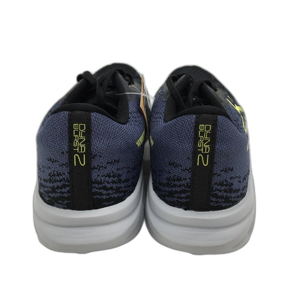 Asics Ortholite Dynablast 2 Blue, Black & Grey Sneakers Mens US 10.5 EU 44.5 NEW