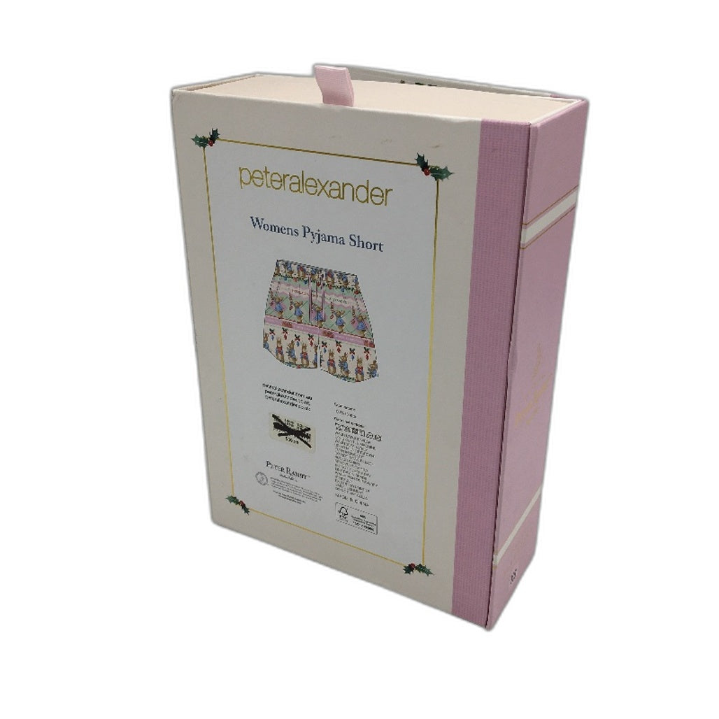 Peter Alexander Peter Rabbit Christmas Relaxed Midi Shorts Ladies Size XS NEW