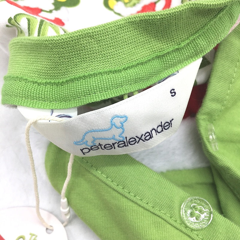 Peter Alexander The Grinch Fair Isle Fur Lined Hood Dog Hoodie Size Small NEW