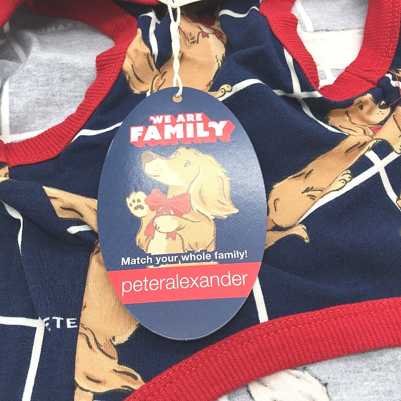 Peter Alexander Penny Wonderdog Navy Cotton Dog Tee Size Medium NEW