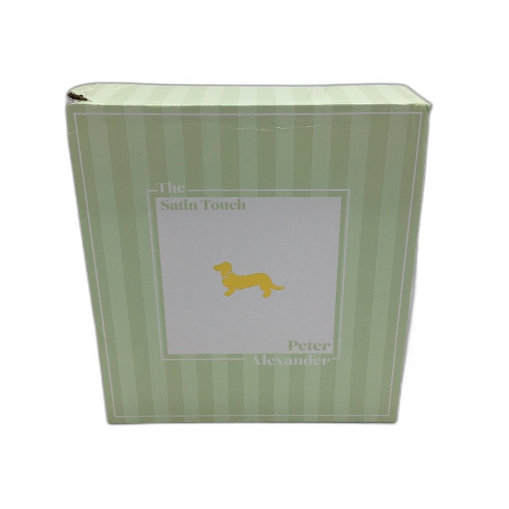 Peter Alexander Pistachio Green Stripe Chic Satin Shortie PJ Set Ladies Sz M NEW