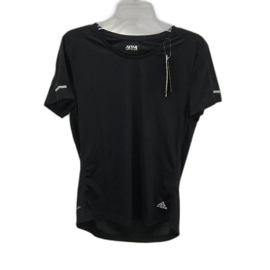 Adidas AeroReady AKTIV Against Cancer Black Run It Tee Ladies Size Medium NEW