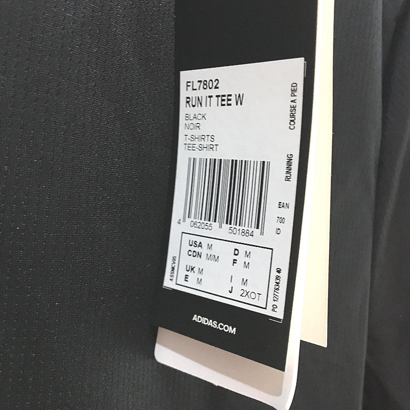 Adidas AeroReady AKTIV Against Cancer Black Run It Tee Ladies Size Medium NEW