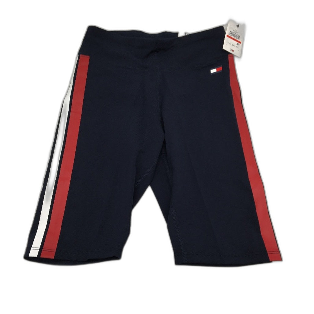 Tommy Hilfiger Sport Navy Blue High Rise Biker Shorts Ladies Size XS NEW