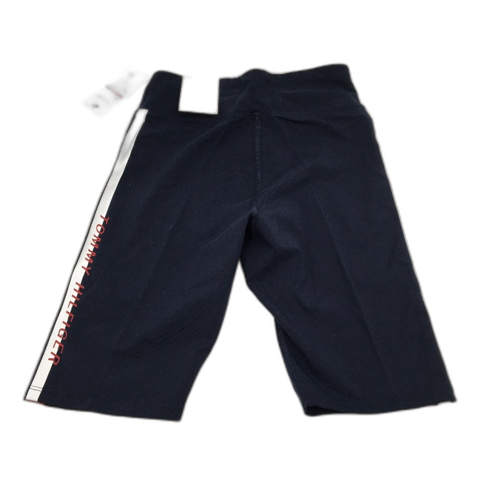 Tommy Hilfiger Sport Navy Blue High Rise Biker Shorts Ladies Size XS NEW