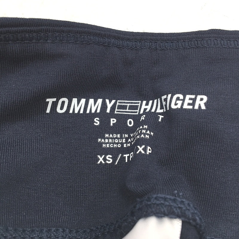 Tommy Hilfiger Sport Navy Blue High Rise Biker Shorts Ladies Size XS NEW