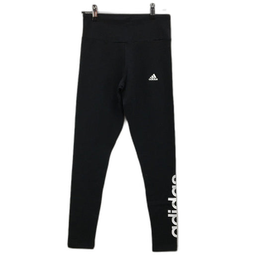 Adidas Essentials Black High Waisted Logo Leggings Ladies Size Small NEW
