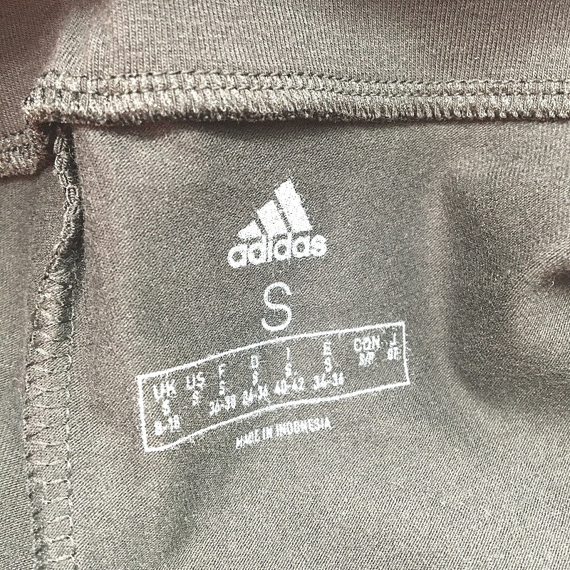 Adidas Essentials Black High Waisted Logo Leggings Ladies Size Small NEW