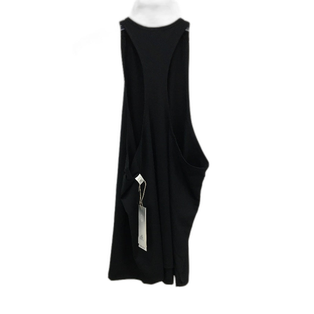 Adidas Badge Of Sport Tech Black Training Tank Top Ladies Size Medium NEW