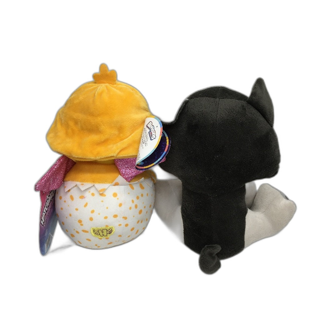 Puppy Dog 2 Pack Toys Bundle Soft Plush Hatchimal Egg & Husky Age 3Y+ NEW