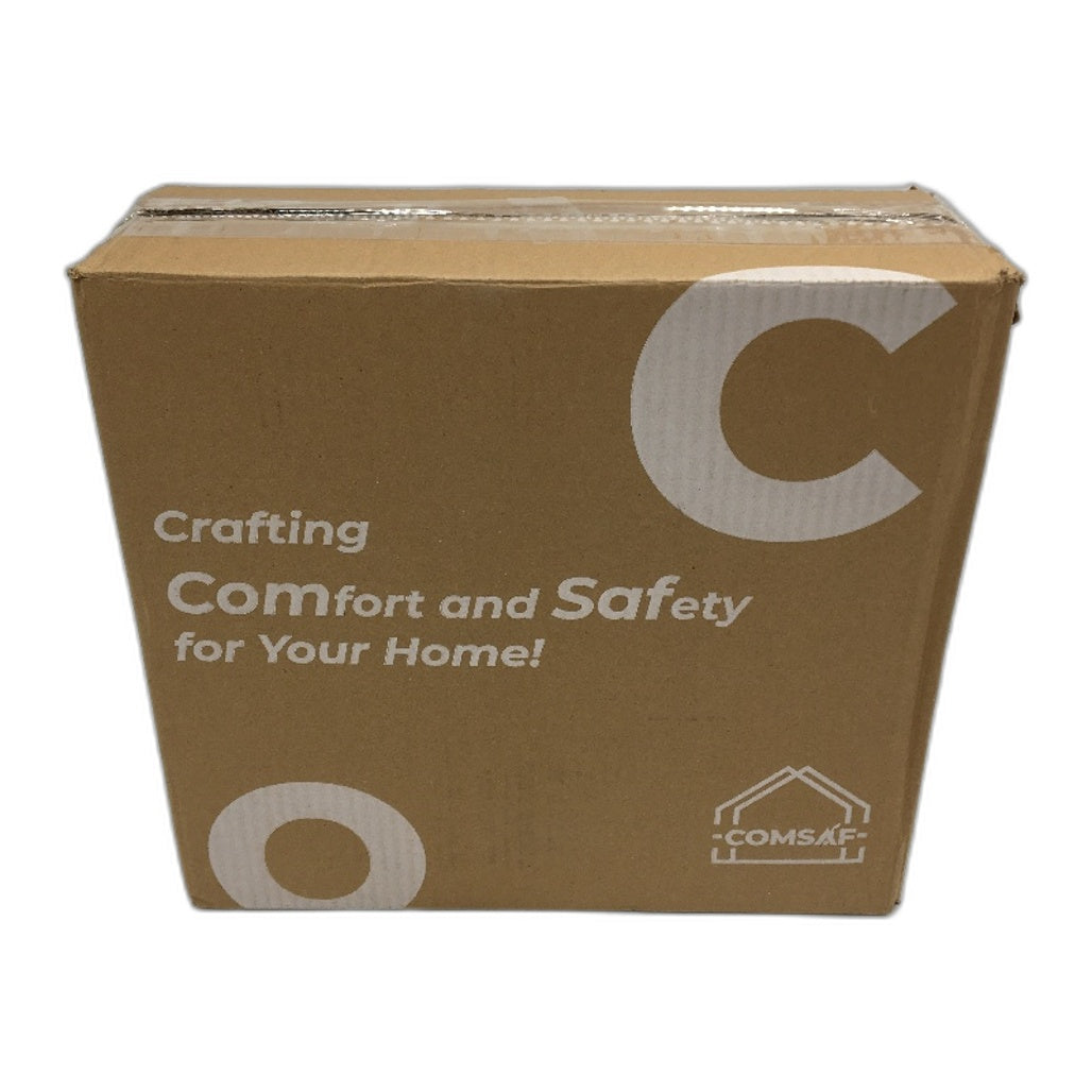 COMSAF 3 Pack Glass Spaghetti Pasta Storage Jar Containers With Bamboo Lids NEW