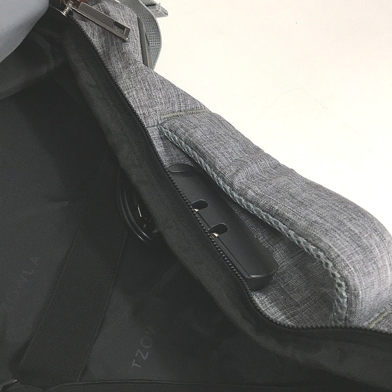 Tzowla 40L Travel Carry On Backpack Expandable With Anti Theft Lock Grey NEW