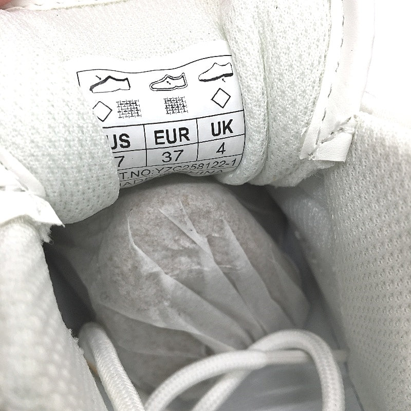 Lucky Step Chunky Platform Comfy Casual Lace Up Sneaker Womens Size 7 White NEW