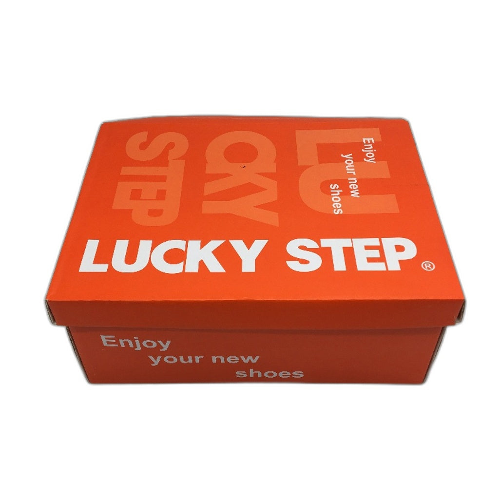 Lucky Step Chunky Platform Comfy Casual Lace Up Sneaker Womens Size 7 White NEW