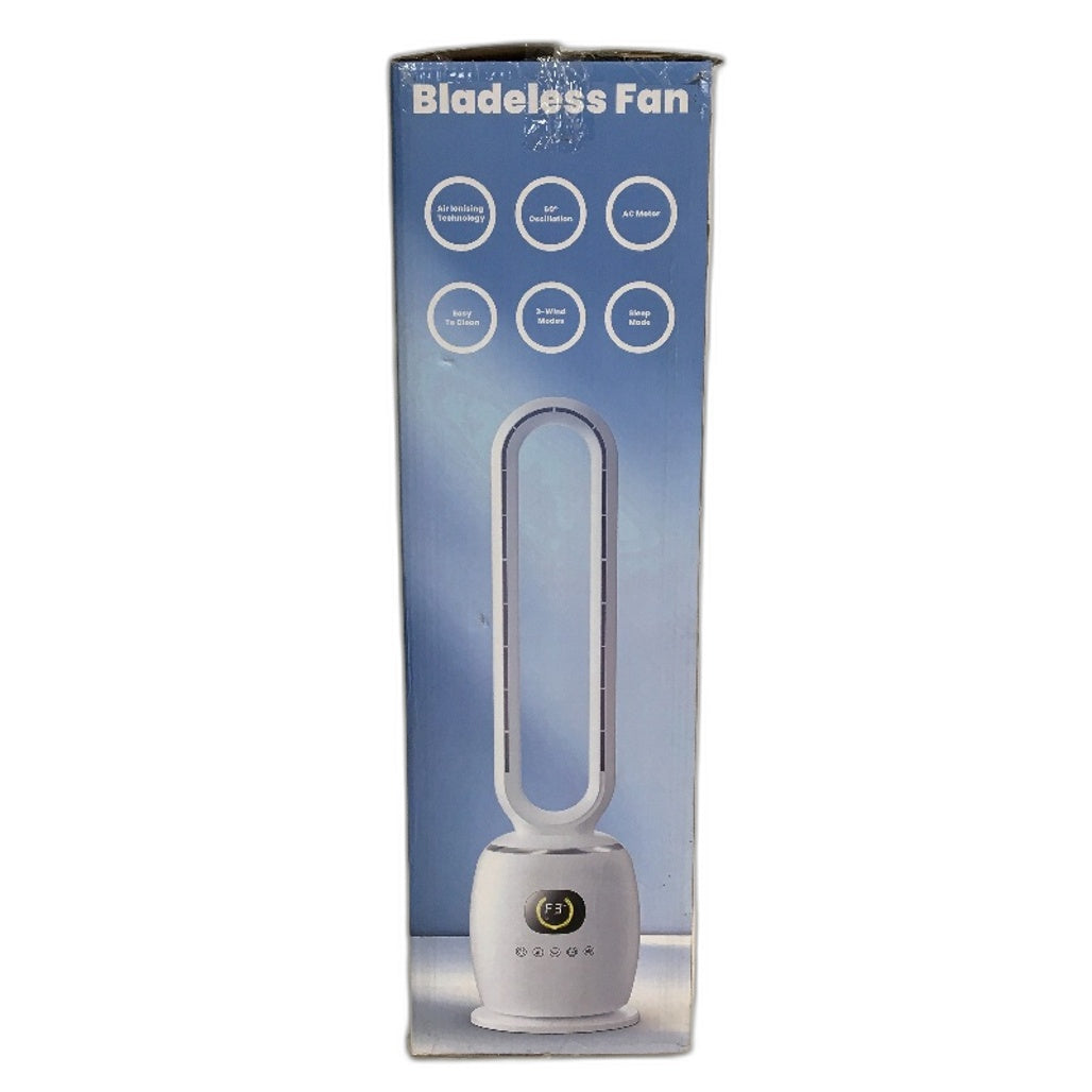 Cooling Bladeless Oscillating Tower Fan Quiet 3 Speeds 5 Modes With Timer NEW