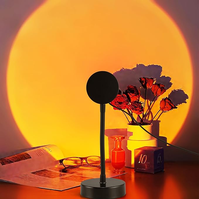 Balkwan Sunset Projector Lamp LED Mood Lighting Bedroom Decor Atmosphere NEW