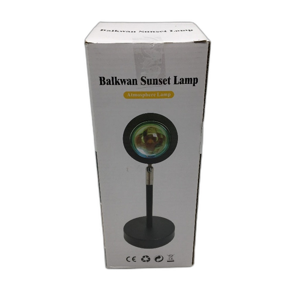Balkwan Sunset Projector Lamp LED Mood Lighting Bedroom Decor Atmosphere NEW