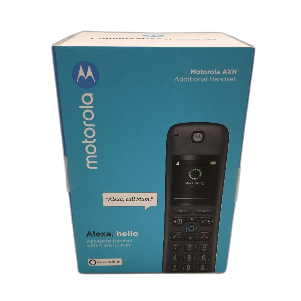 Motorola AXH Additional Headset For Use With AXH01 & AXH02 Built In Alexa NEW