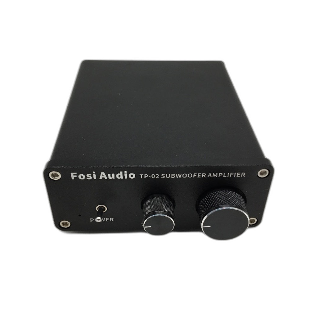 Fosi Audio TP-02 Subwoofer Amplifier Mini Bass Amp Volume& Frequency Control NEW