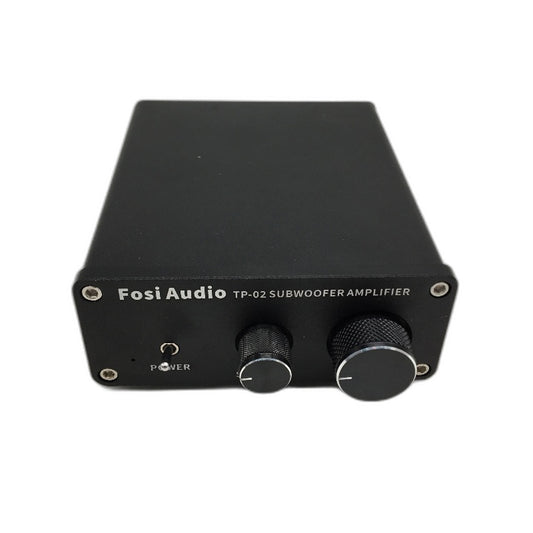 Fosi Audio TP-02 Subwoofer Amplifier Mini Bass Amp Volume& Frequency Control NEW
