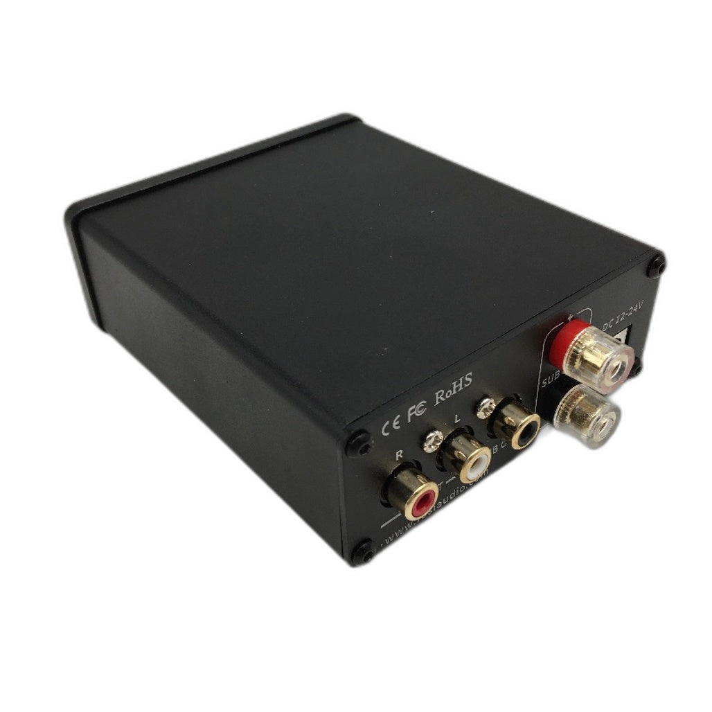 Fosi Audio TP-02 Subwoofer Amplifier Mini Bass Amp Volume& Frequency Control NEW