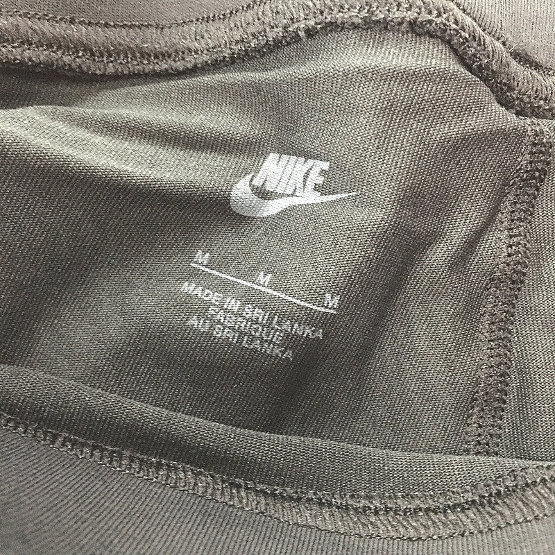 Nike 7/8 Tight Fit Mid Stretch Cotton Black Leggings Ladies Size Medium NEW