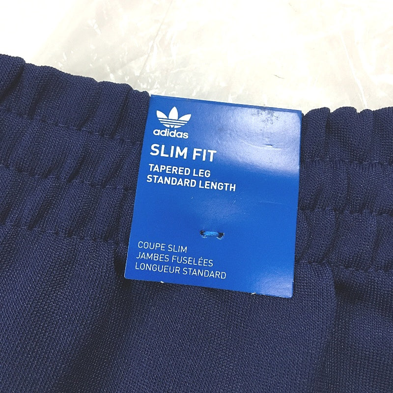 Adidas Primeblue Slim Fit Standard Tapered Leg Navy Trackpant Mens Sz Small NEW