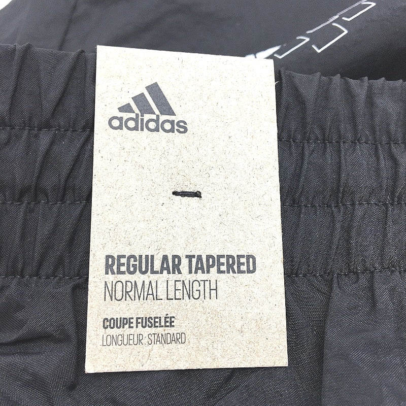 Adidas Q3 BLUV High Waisted Woven Black Trackpants Ladies Size Large NEW